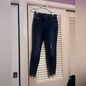 LONG Maurice’s high rise button down Jean